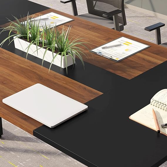 Meeting Table for 8 People | Conference Table | Large Office Table | 240 cm Long X 120 cm Wide | 8 ft Table |