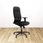 Ergonomic Black Office Chair with Mesh Back and Adjustable Arms