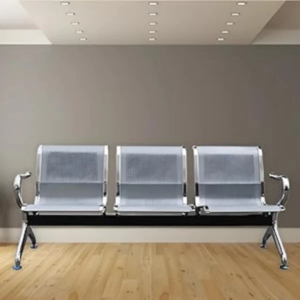 Three Seater Chair |Waiting Area Chair| Reception Chair - Image 2